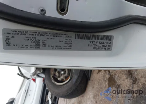 2021 Ram 1500 Classic Slt 4X4 6'4 Box из США, поврежденный, VIN 1C6RR7TT8MS521612